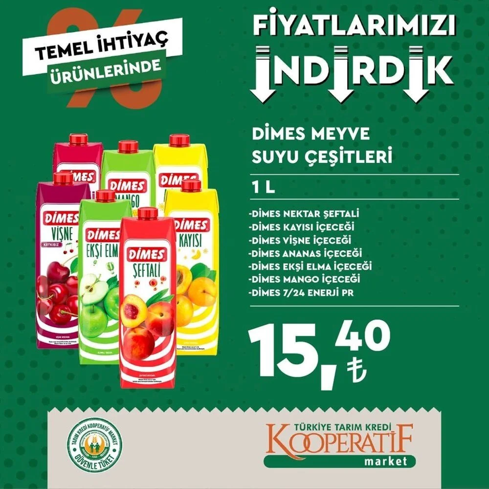 Tarım Kredi Kooperatif Marketi kataloğu 1 15 Ekim 2022 indirimli