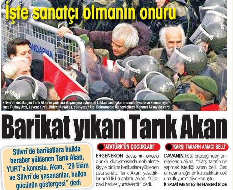 Yurt gazetesi, 14 Aalık 2012