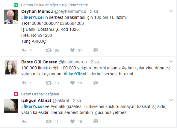 Aydınlık'a destek yağıyor! - Resim : 1