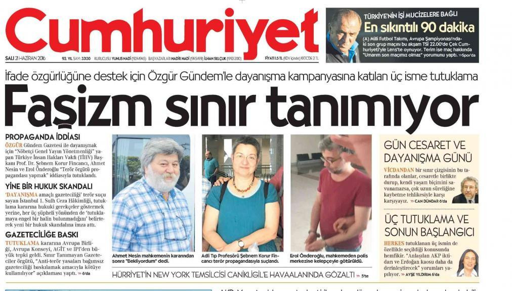 Cumhuriyet gazetesi omurgasızlığı: HDP/PKK ezildikçe Perinçek'e saldırıyorlar - Resim : 16