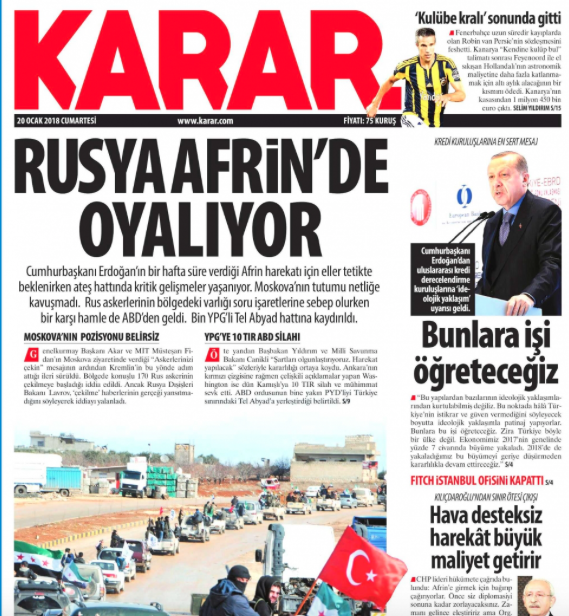 Davutoğlucu gazeteden Rusya'ya karşı kışkırtma - Resim : 6