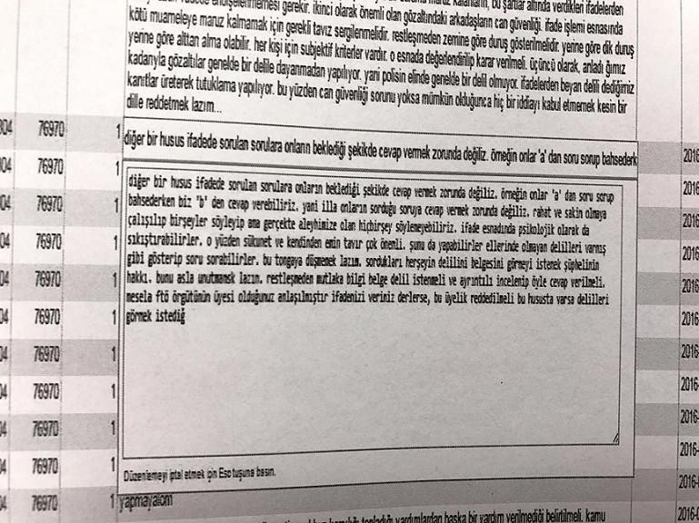 FETÖ'den 'Nasıl ifade vermeliyiz' başlıklı talimat - Resim : 1