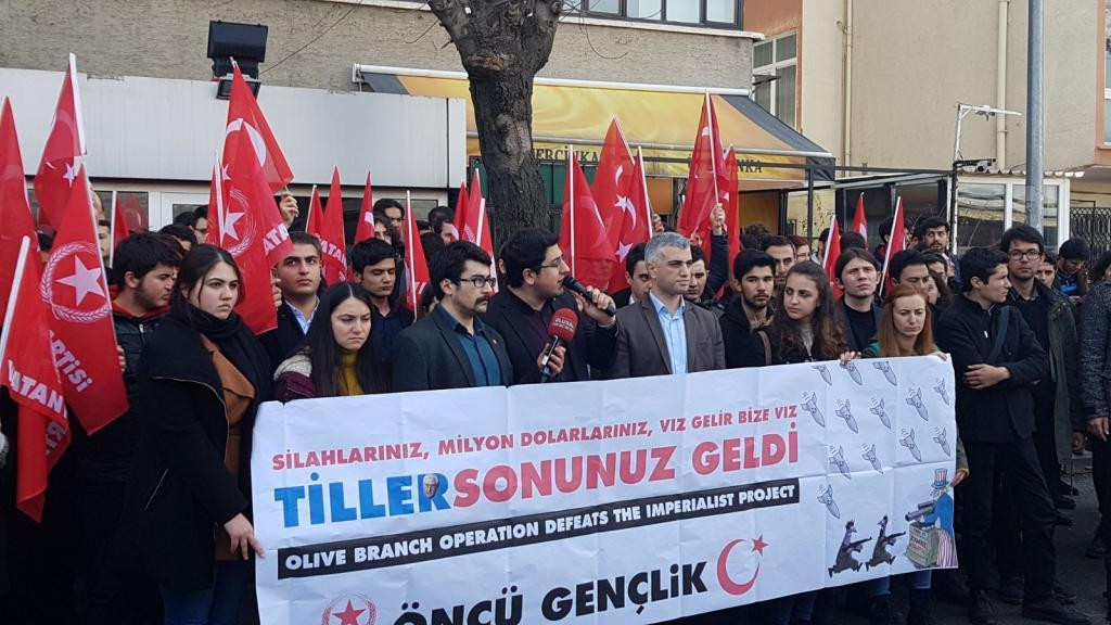 Öncü Gençlik'ten Tillerson'a: Defolun bu topraklardan - Resim : 2