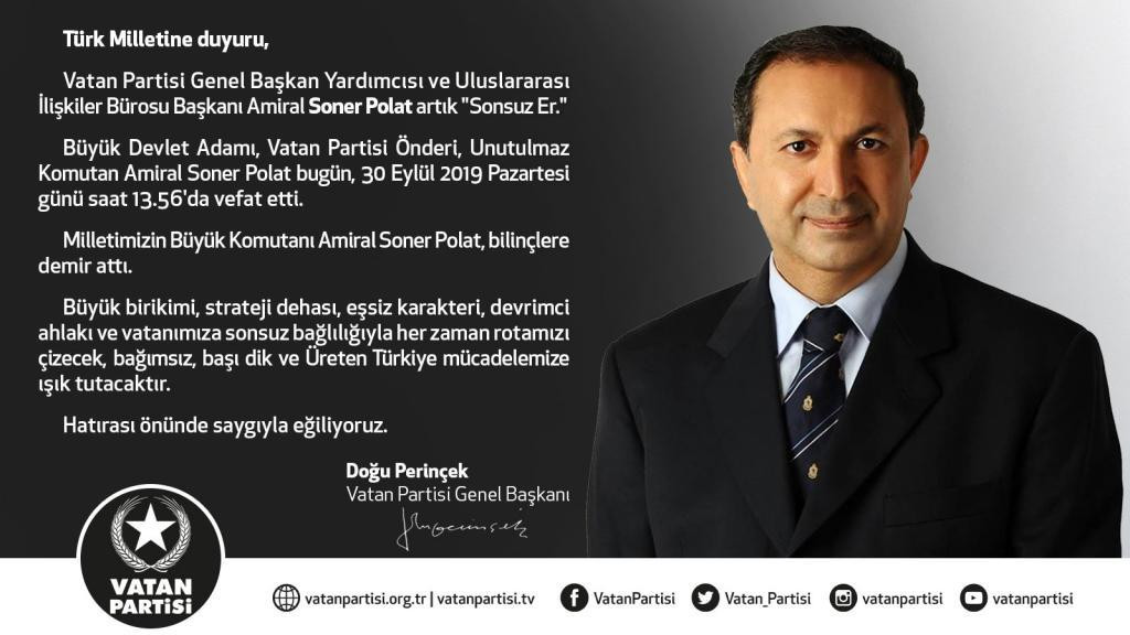 Soner Polat amiralimizi kaybettik - Resim : 1