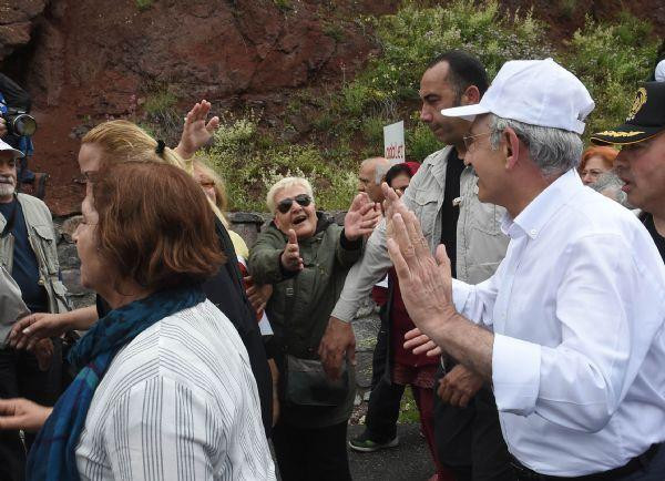 Kılıçdaroğlu 'Adalet Yürüyüşü'nün 6. gününde - Resim : 1