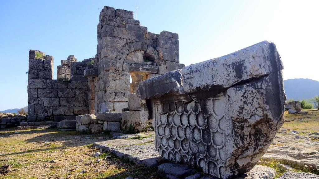 Antik çağın 3 bin yıllık liman kenti 'Kaunos' - Resim : 1