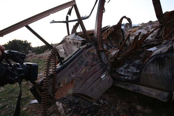 Afrin'de intihar saldırısı girişimine tank engeli - Resim : 1