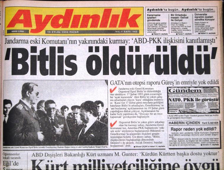 Kanlı suikastın üzerinden 26 yıl geçti! Org. Bitlis neden hedefe kondu? - Resim : 4