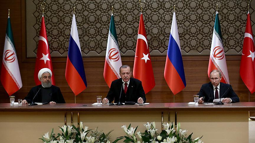 Türkiye-İran-Rusya liderlerinden ortak vurgu: Suriye bütündür! - Resim : 1