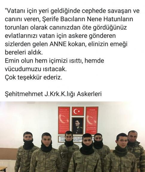 Cumhuriyet Kadınları Mehmetçik için ördü - Resim : 4