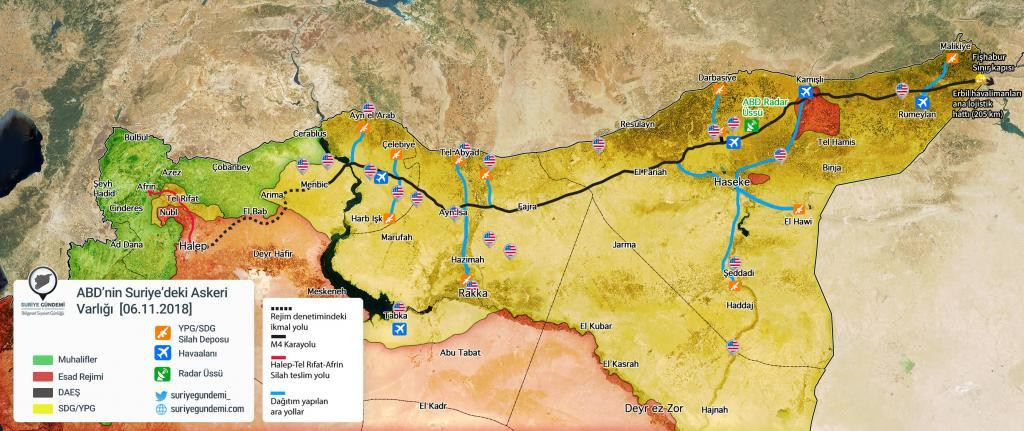 İşte, Fırat'ın doğusundaki ABD askeri noktaları - Resim : 10