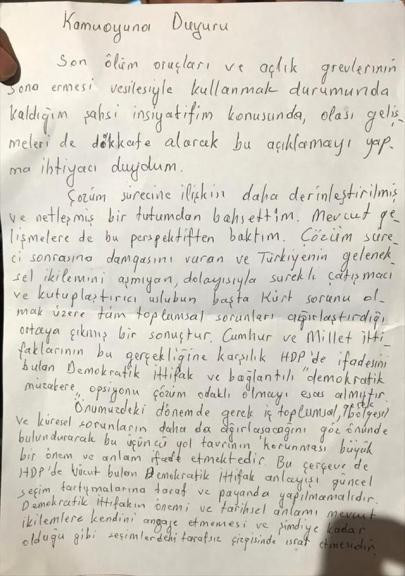 Teröristbaşından HDP seçmenine tarafsızlık çağrısı - Resim : 1