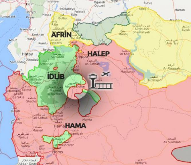 Suriye ordusu İdlib'teki stratejik El Zuhur'da kontrolü sağladı - Resim : 1