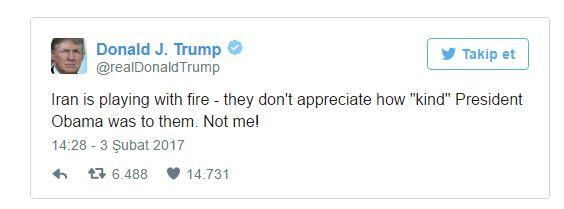 Trump: İran ateşle oynuyor - Resim : 1