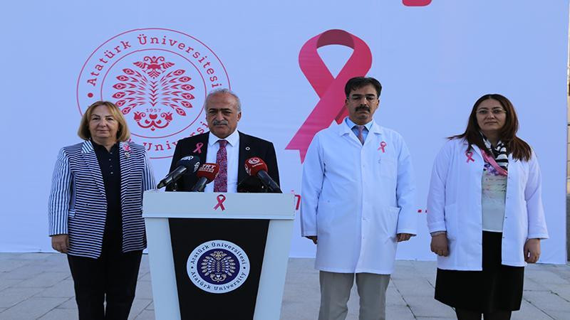 Atatürk Üniversitesi meme kanserine dikkat çekti - Resim : 1