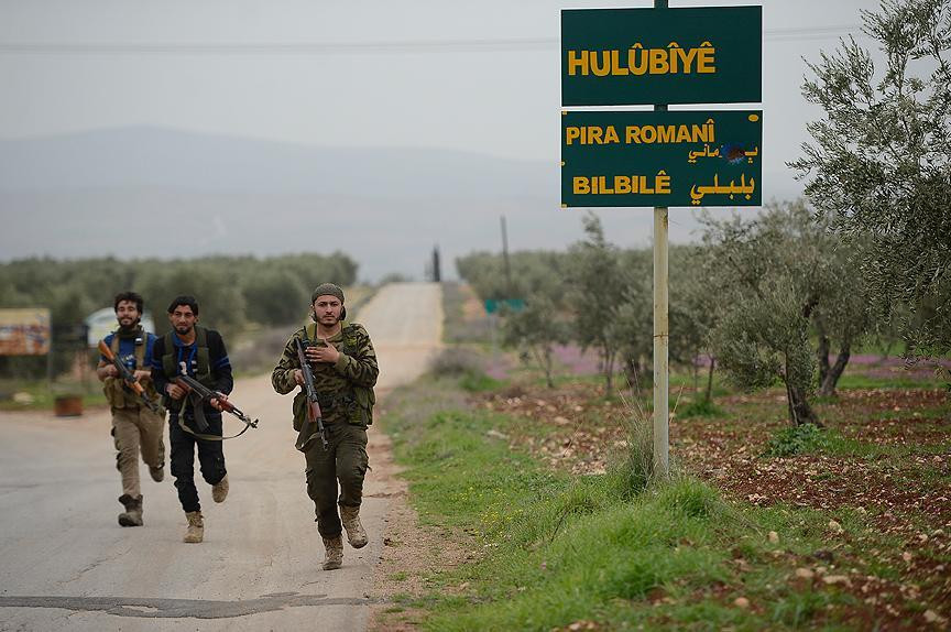 Afrin ilçe merkezi sınırları içine girildi - Resim : 2