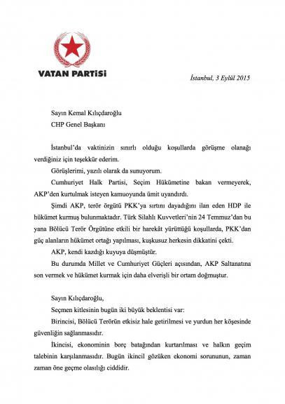 Vatan Partisi'nden Dursun Çiçek'in iddialarına belgeli yanıt - Resim : 1