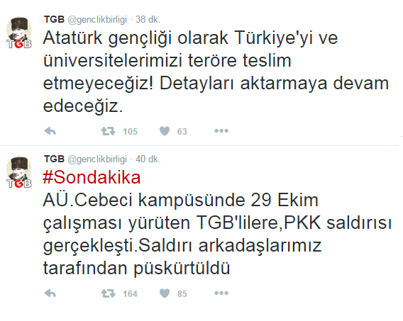 PKK, Ankara Üniversitesi'nde öğrencilere saldırdı - Resim : 1