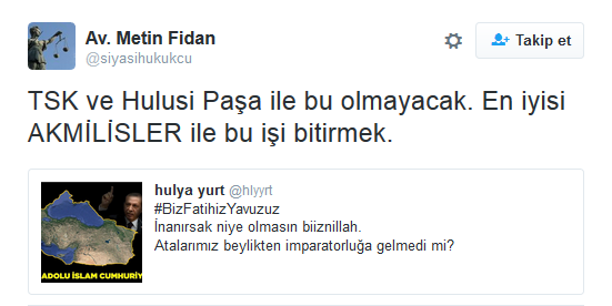 Sosyal medyada 'Erdoğan için silahlanın' çağrısı - Resim : 2
