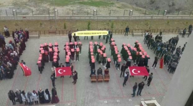 Öğrencilerden Afrin harekatına destek - Resim : 3