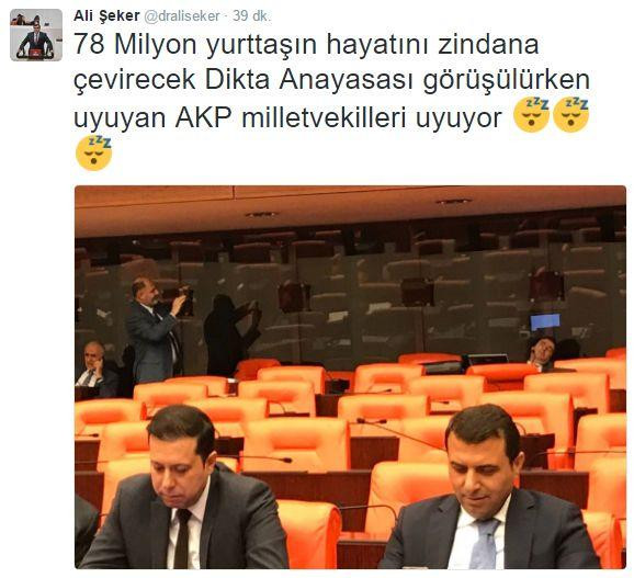 Türkiye'nin geleceği tartışılırken AKP'li vekillerin hali bu - Resim : 2
