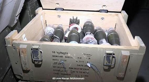 Afrin'de 12 odalı mühimmat deposu ele geçirildi - Resim : 3