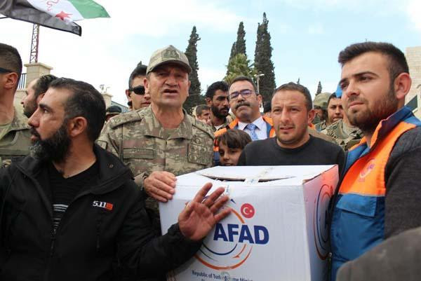 Korgeneral Temel Afrin'de: Türkiye kimsesizlerin kimsesidir - Resim : 1