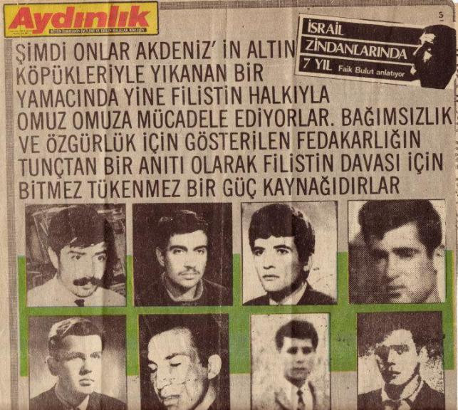 Boraları, 45 yıl önce Filistin'de şehit vermiştik! - Resim : 1