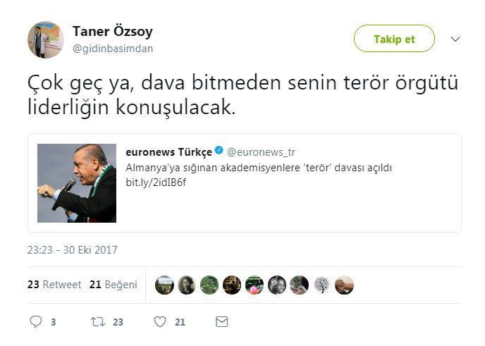 Öncü Gençlik'i tehdit eden FETÖ trolü tutuklandı - Resim : 3