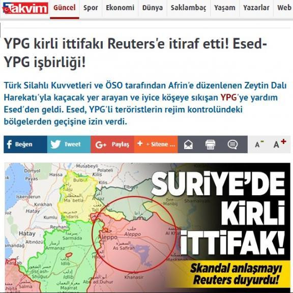 Yalan haber fabrikasının Türk alıcıları: Reuters’ın haberine balıklama atladılar! - Resim : 4