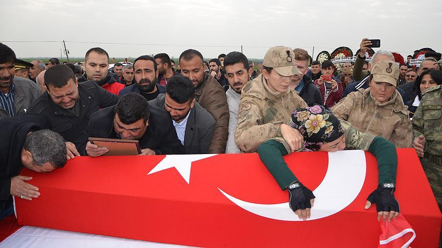 Afrin Şehitleri son yolculuğuna uğurlandı - Resim : 6