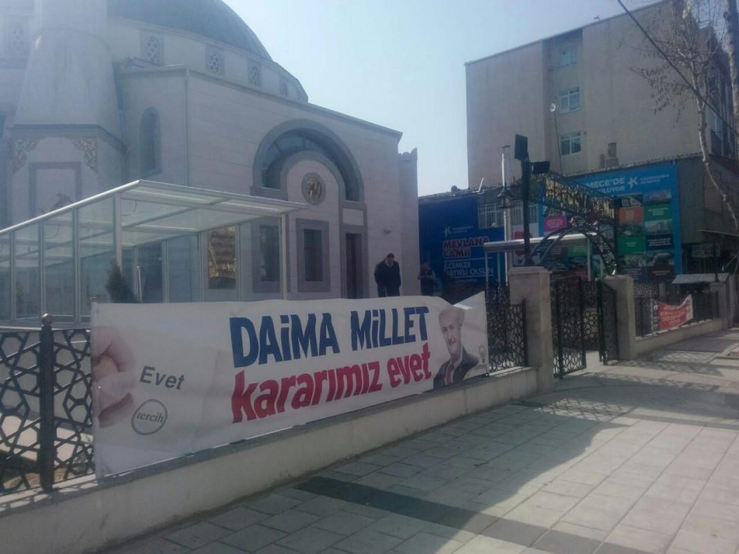 AKP'den camide seçim propagandası - Resim : 1