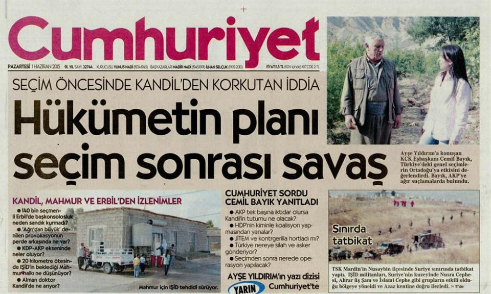 Cumhuriyet gazetesi omurgasızlığı: HDP/PKK ezildikçe Perinçek'e saldırıyorlar - Resim : 11