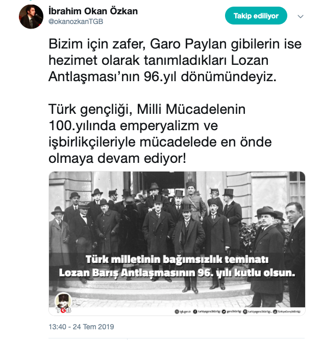 TGB’den HDP’li Garo Paylan'a yanıt: Ali Kemal haindi! - Resim : 4