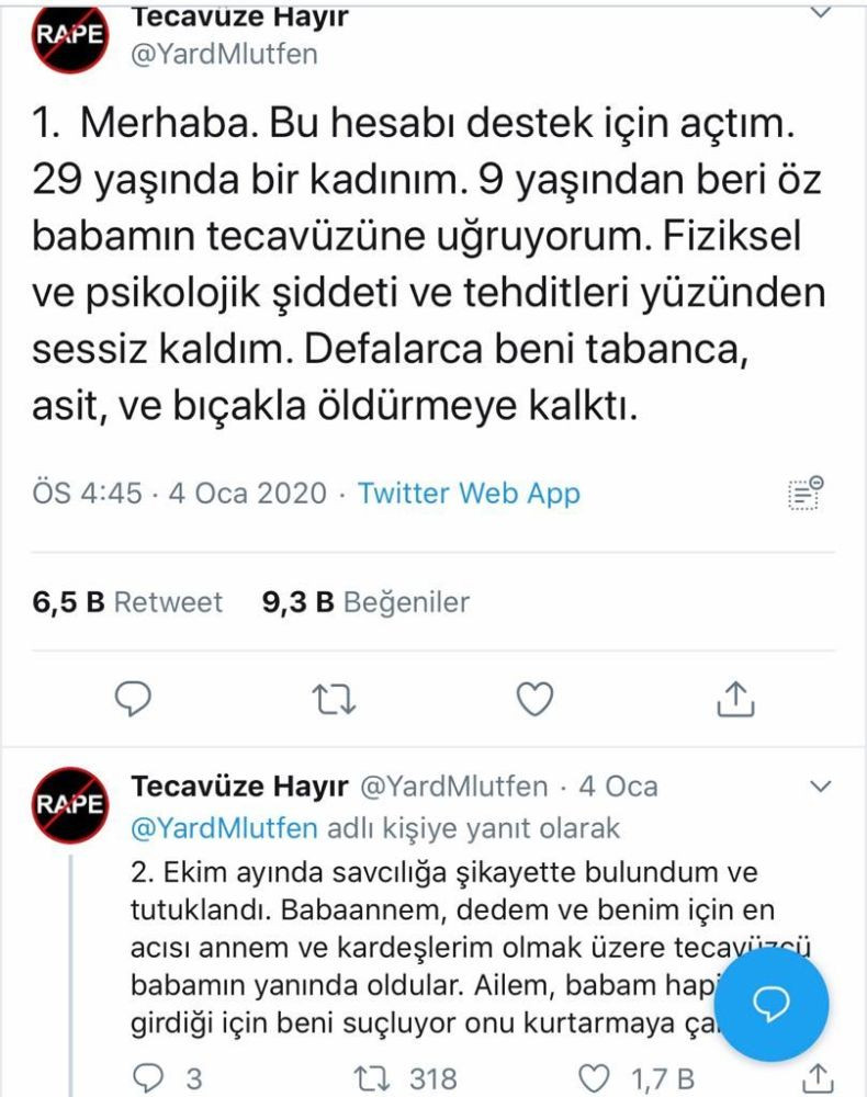 Babasının cinsel istismarına uğrayan kadın destek istedi - Resim: 1