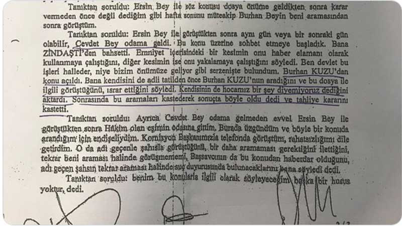 Burhan Kuzu ifadeye çağrılabilir - Resim: 1