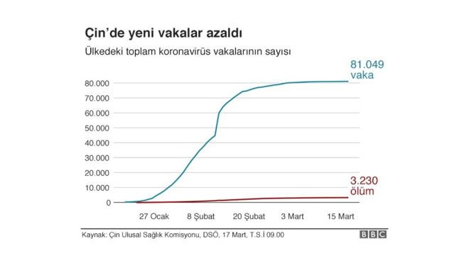 Grafiklerle koronavirüs salgını: Çin'de, İtalya'da durum ne? - Resim: 1