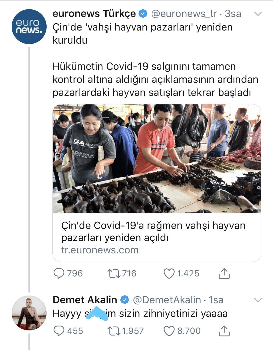 Çin: Eyyy Euronews, bıktık! Lütfen Demet Akalın jüri olsun - Resim: 1