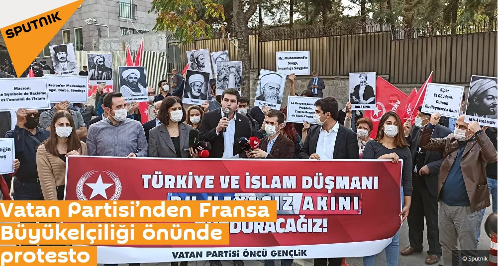 Öncü Gençlik’in Fransa protestosu yerli ve yabancı basında büyük ses getirdi - Resim: 4