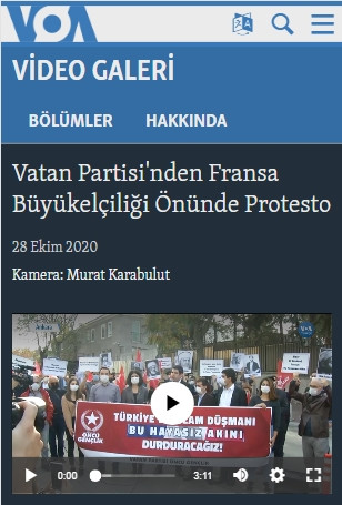 Öncü Gençlik’in Fransa protestosu yerli ve yabancı basında büyük ses getirdi - Resim: 6