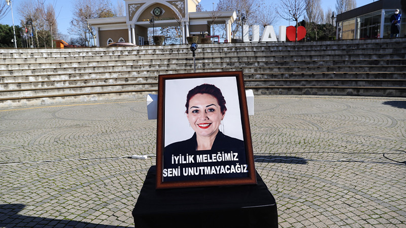 Öldürülen Dr. Öğretim Üyesi Aylin Sözer için tören düzenlendi - Resim: 3