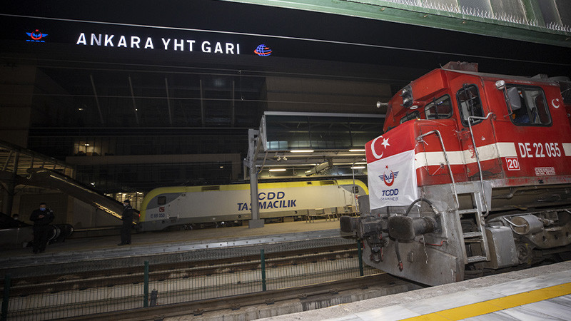 Çin'e giden ilk ihracat treni Ankara'dan geçti - Resim: 16