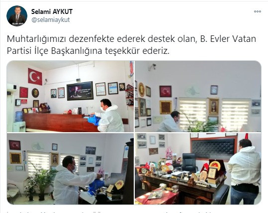 Vatan Partisi'nden muhtarlara destek - Resim: 1