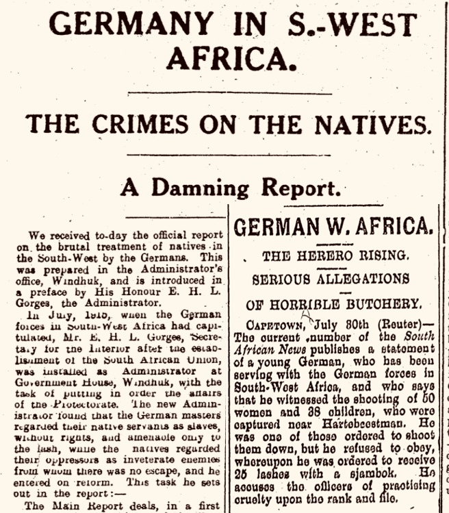 Yirminci Yüzyılın ilk katliamı Herero (1904-1906) - Resim: 1