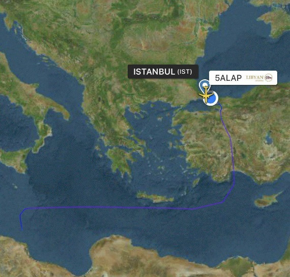 Libya'dan İstanbul'a gelen uçağın sırrı - Resim: 1