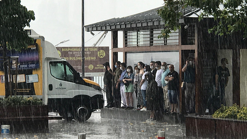 İstanbul'da yağış başladı - Resim: 5