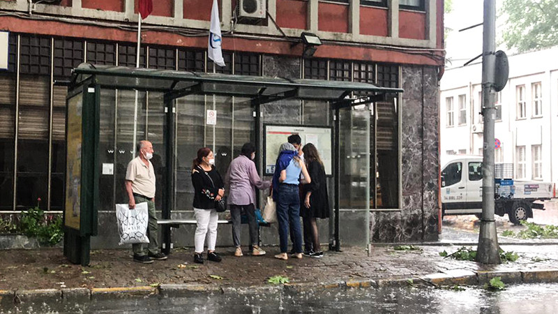 İstanbul'da yağış başladı - Resim: 4