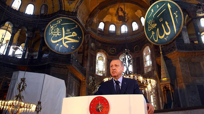 Cumhurbaşkanı Erdoğan'dan 'Ayasofya'  açıklaması - Resim: 1