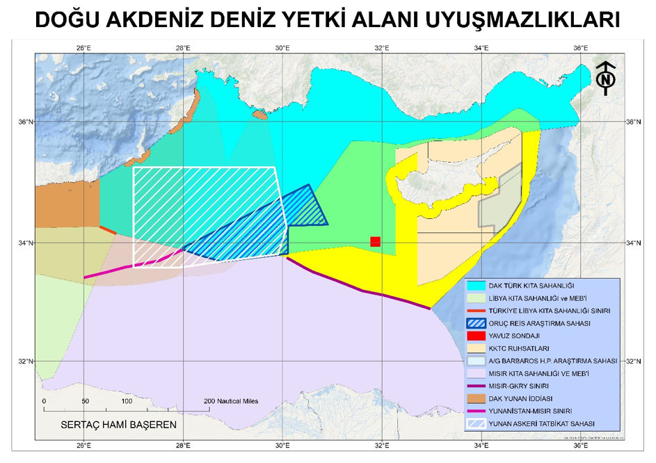 Mısır-Yunanistan anlaşması ve Türkiye’nin Doğu Akdeniz’deki uygulamaları - Resim: 1