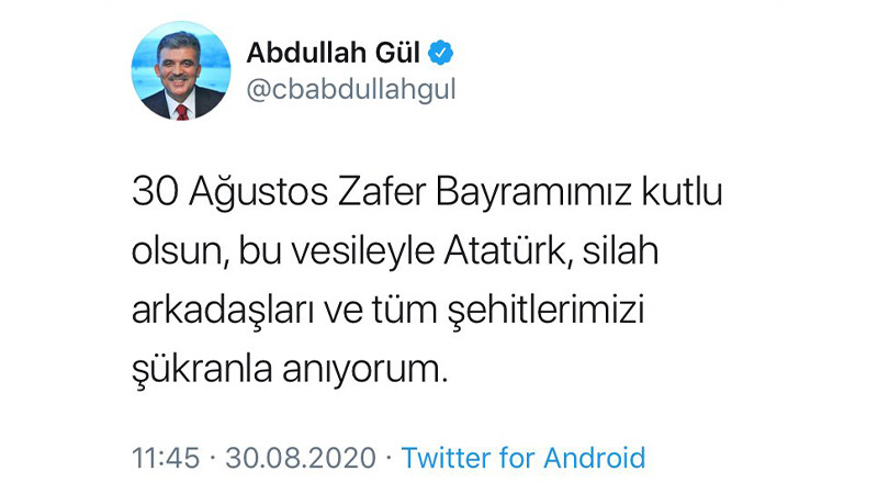 Atatürk'ü hatırladı: Abdullah Gül hasta mı? - Resim: 2